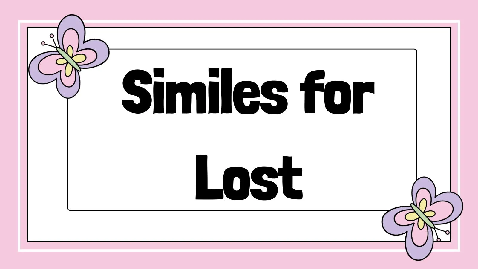 Similes for Lost
