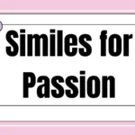 Similes for Passion