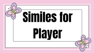 Similes for Player