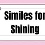 Similes for Shining