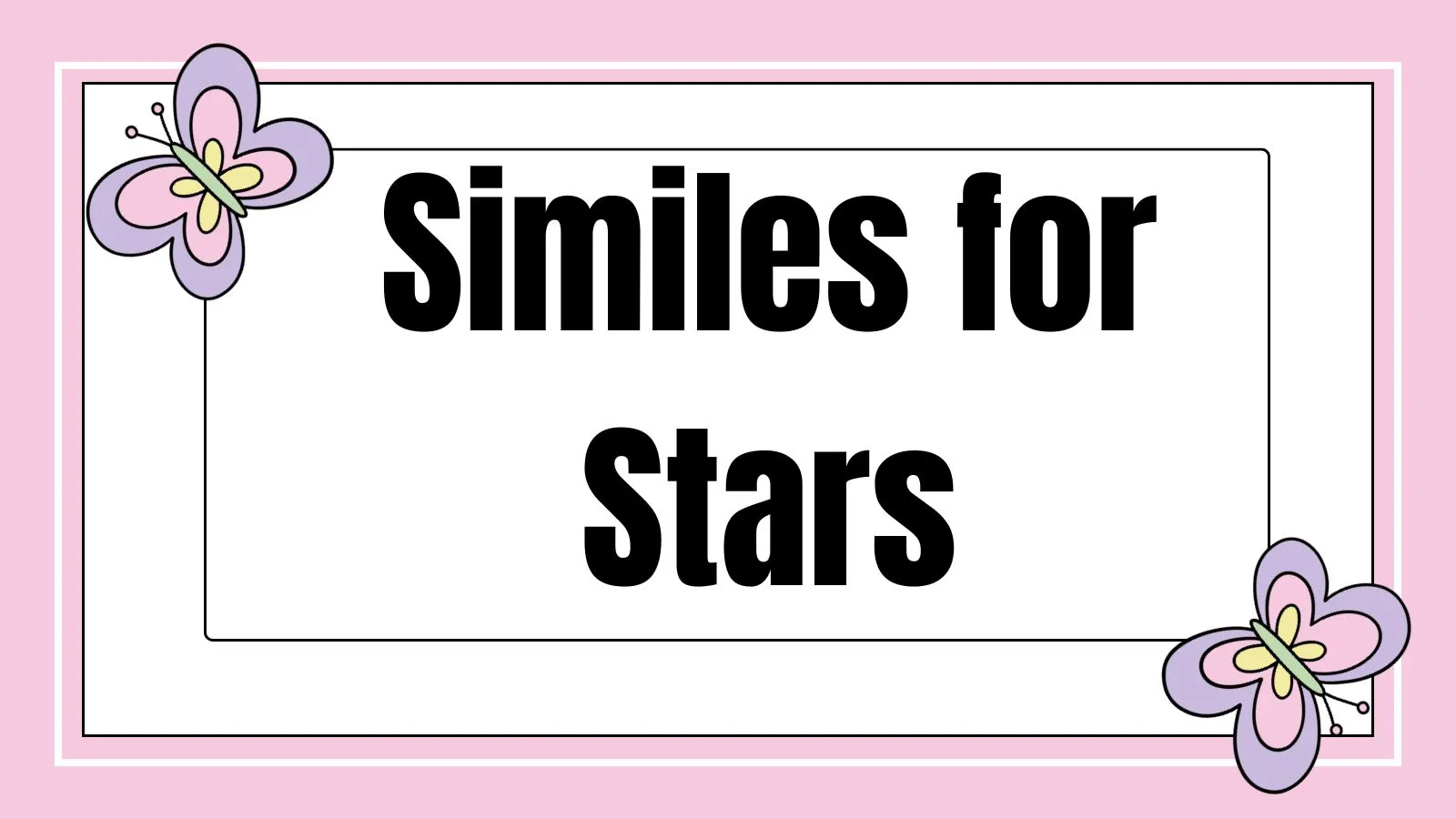 Similes for Stars