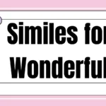 Similes for Wonderful